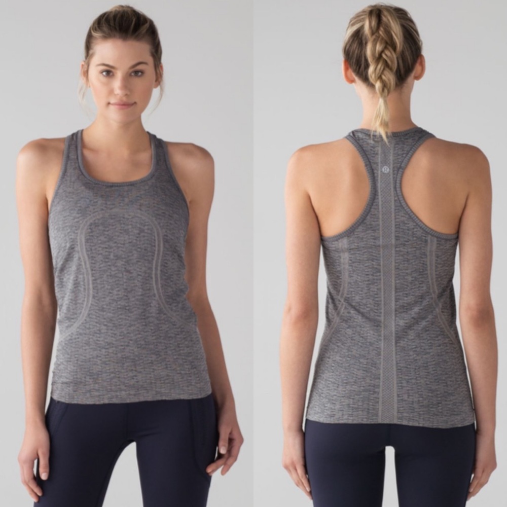 Like New Lululemon Swiftly Racerback Grey size 4